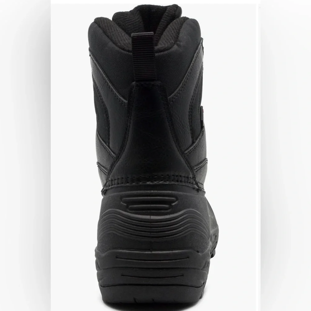 Black Men's Rain & Snow Boots